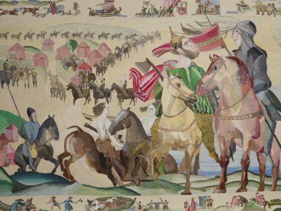 Arrogant Trespass The Normans Landing At Bannow Full Panel