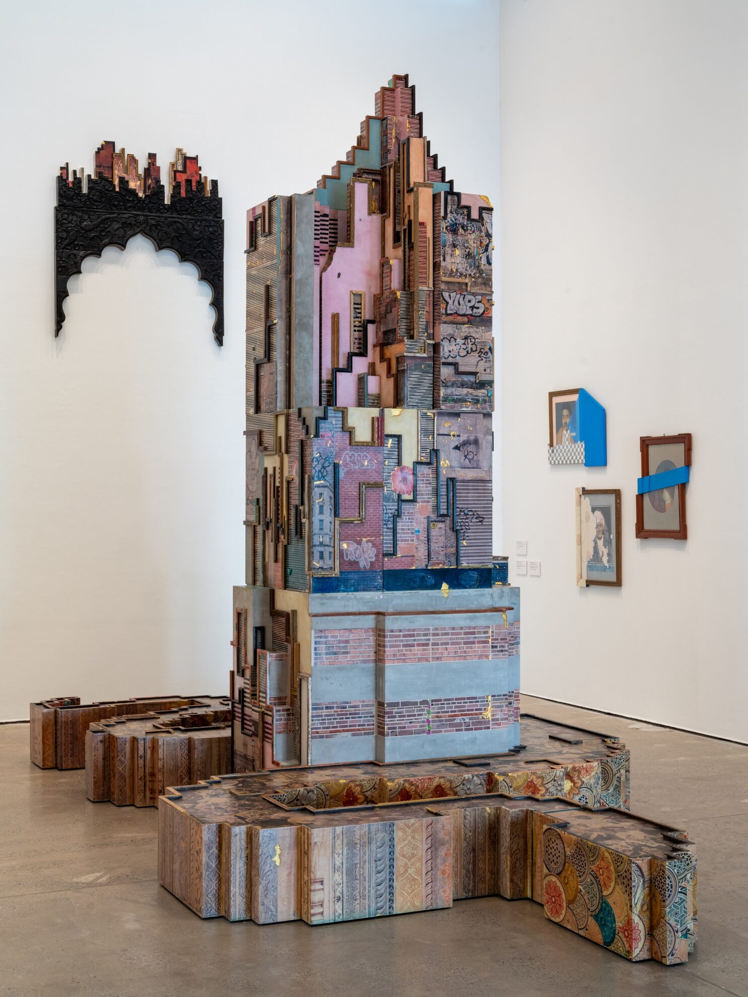 Nandan ghiya, manthan (hindi, noun, lit. churning; syn. introspection) 2025. liverpool biennial 2025 at open eye gallery. photography by mark mcnulty.