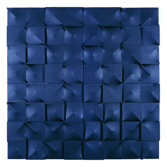 Roy johnston. sixteen rotated forms (i), (ii), (iii), (iv). 1975. acrylic on cotton duck