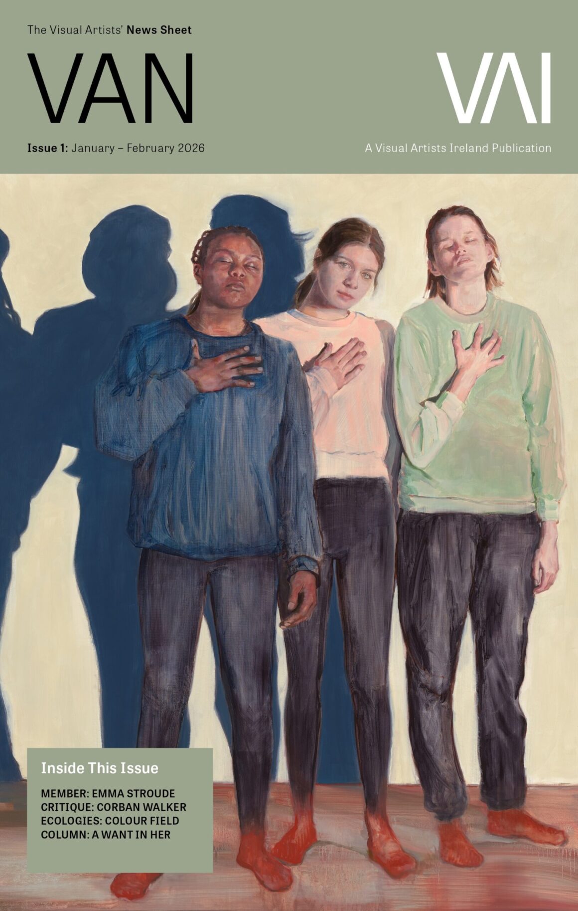 Out Now | January February 2026 issue of The Visual Artists’ News Sheet