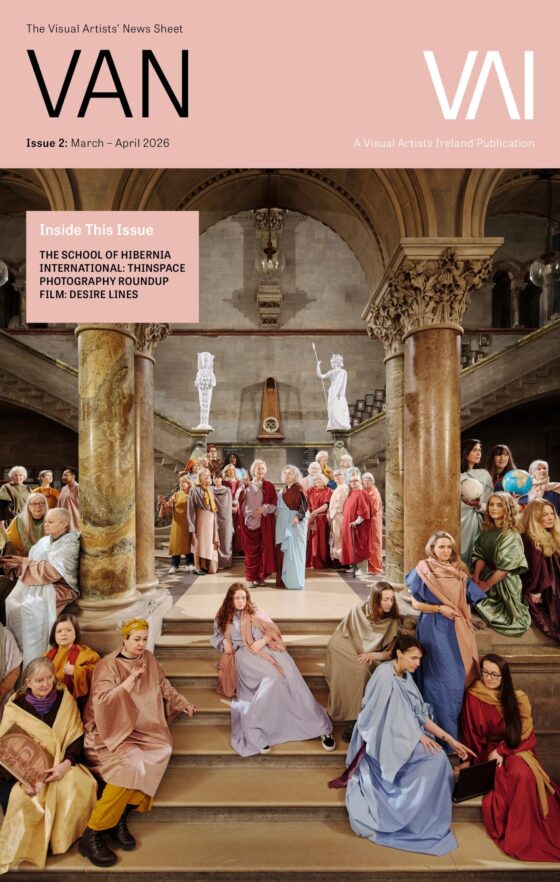 Out Now | March April 2026 issue of The Visual Artists’ News Sheet