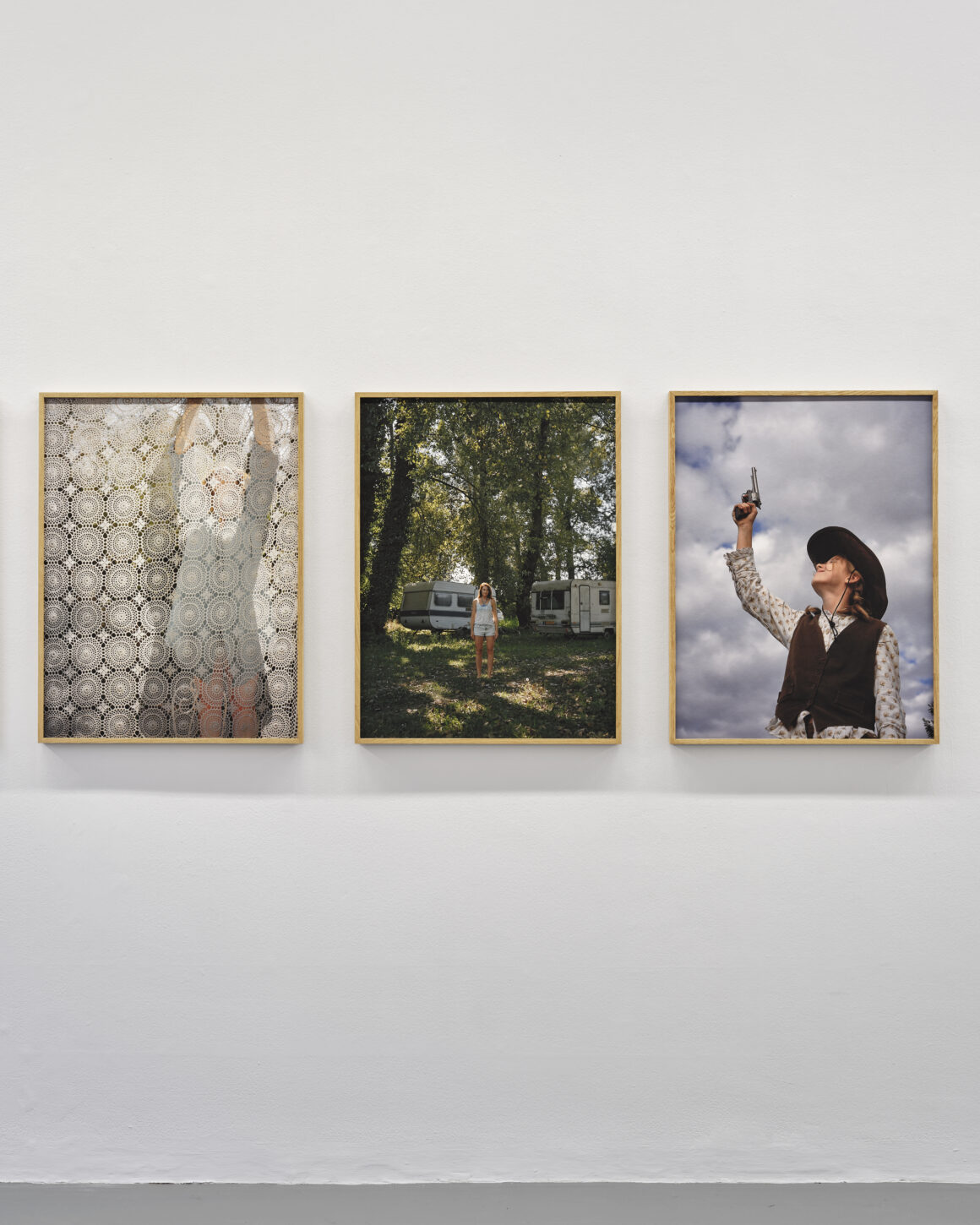 Dragana Jurišić, ‘The Last Balkan Cowboy’, Installation view, January 2025; photograph by Ros Kavanagh, courtesy of the artist and Temple Bar Gallery + Studios.