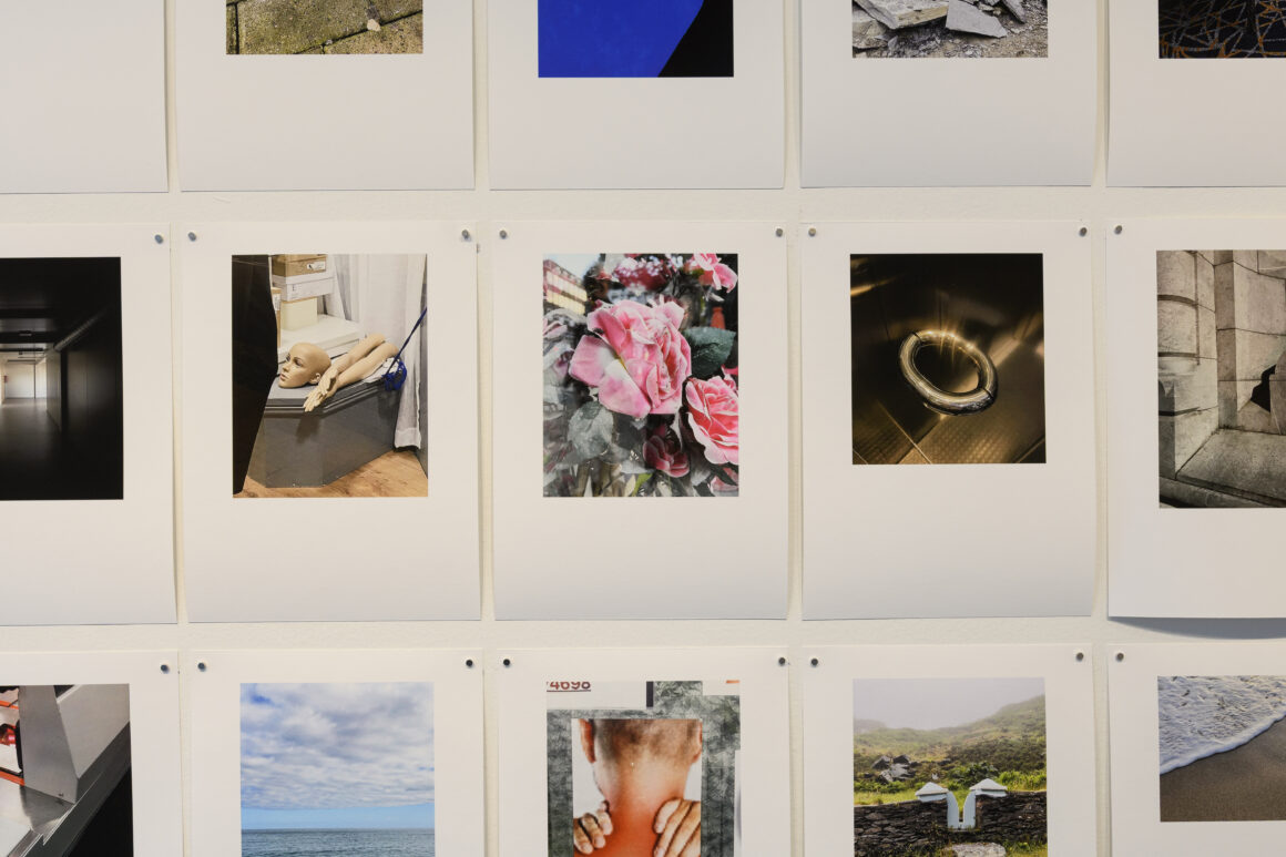 Pádraig Spillane, Image Notes, 2026, Digital pigment print, 210 x 287 mm. Installation view, MOTH, 2026, Studio 12. Photo Séan Daly. (3)