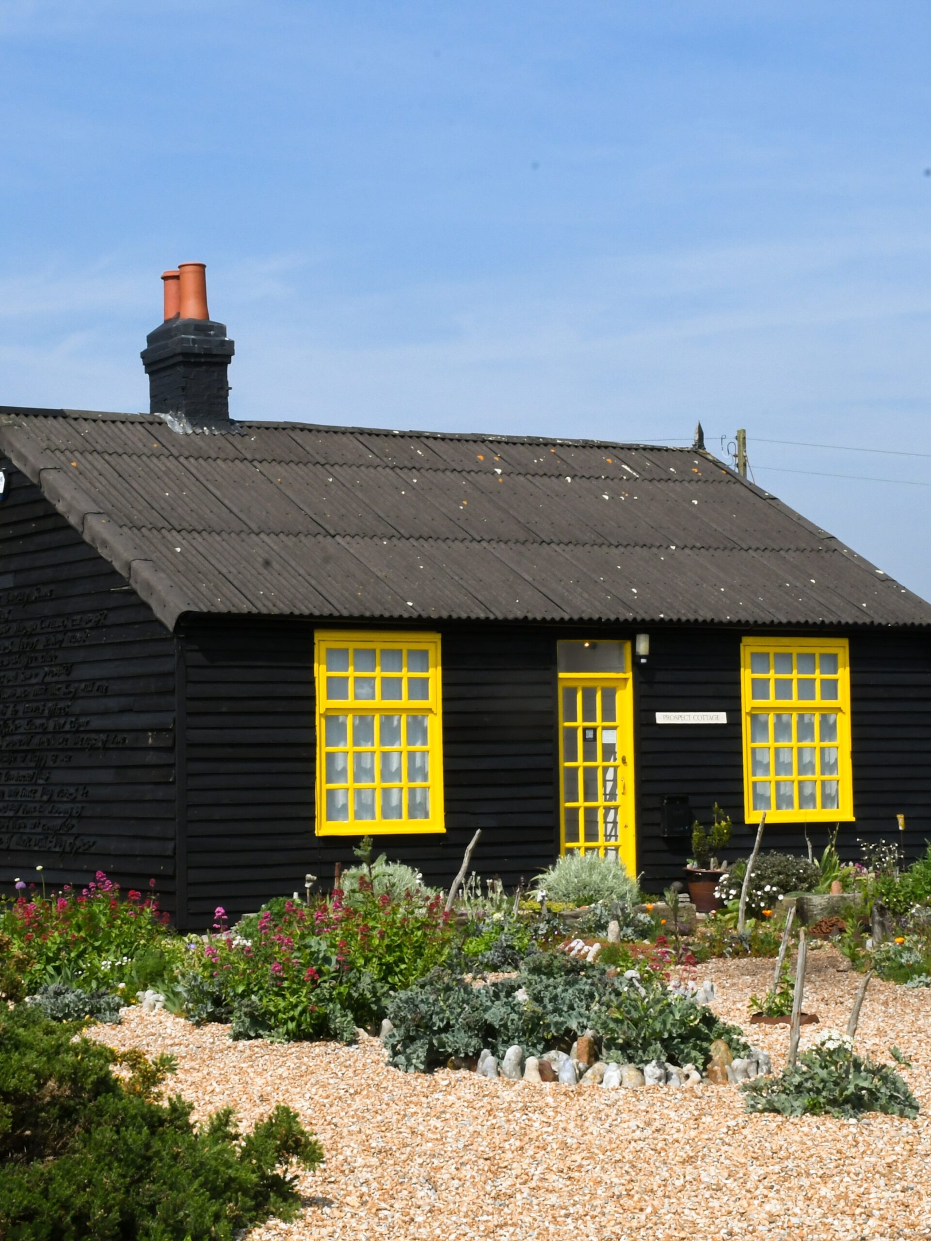 Prospect Cottage, Dungeness, Kent; photograph by George Cory, courtesy of Creative Folkestone.