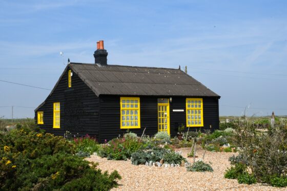 Prospect Cottage, Dungeness, Kent; photograph by George Cory, courtesy of Creative Folkestone.