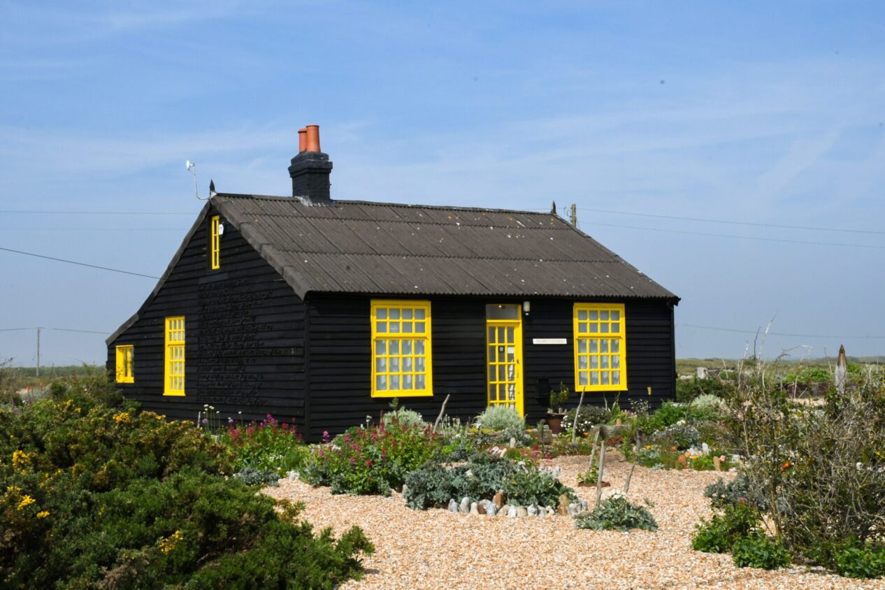 Prospect Cottage, Dungeness, Kent; photograph by George Cory, courtesy of Creative Folkestone.