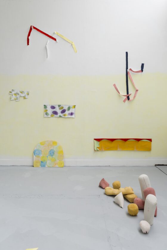 Richard Malone, studio view, British School at Rome, April 2026; photograph by Luana Rigolli, courtesy of the artist and British School at Rome.