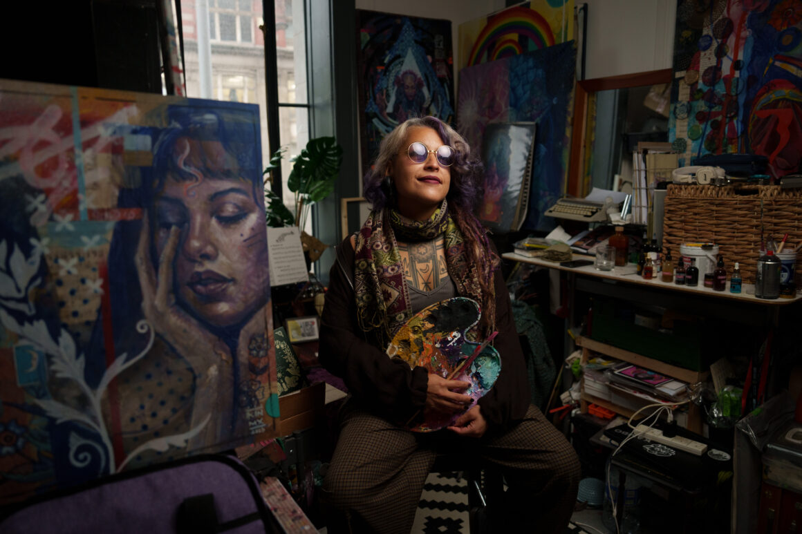 Kathrina Rupit; photograph by Fran Veale, image courtesy of The Hive.