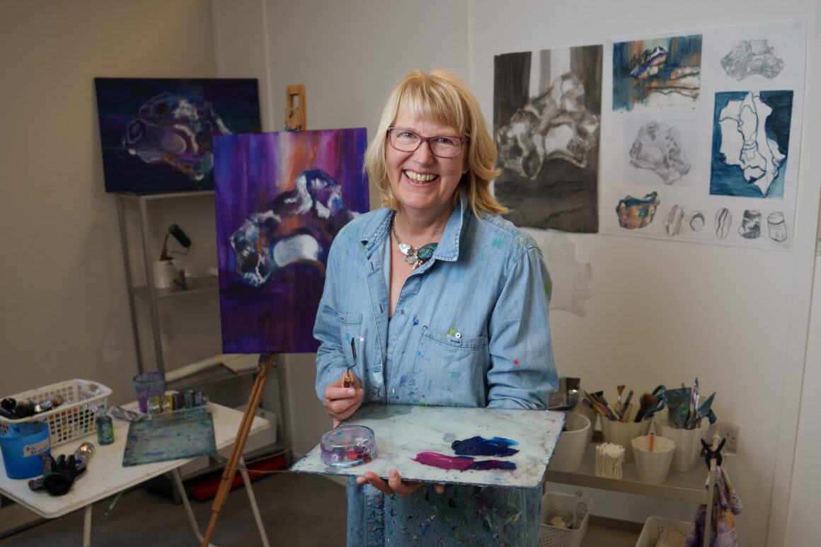 Margaret Farrell; photograph by Fran Veale, image courtesy of The Hive.